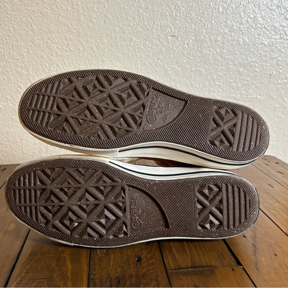 Converse Chuck 70 Hi Men's 7 / Women’s 9 Monarch Rugged Orange/Egret Sneaker - Picture 10 of 12